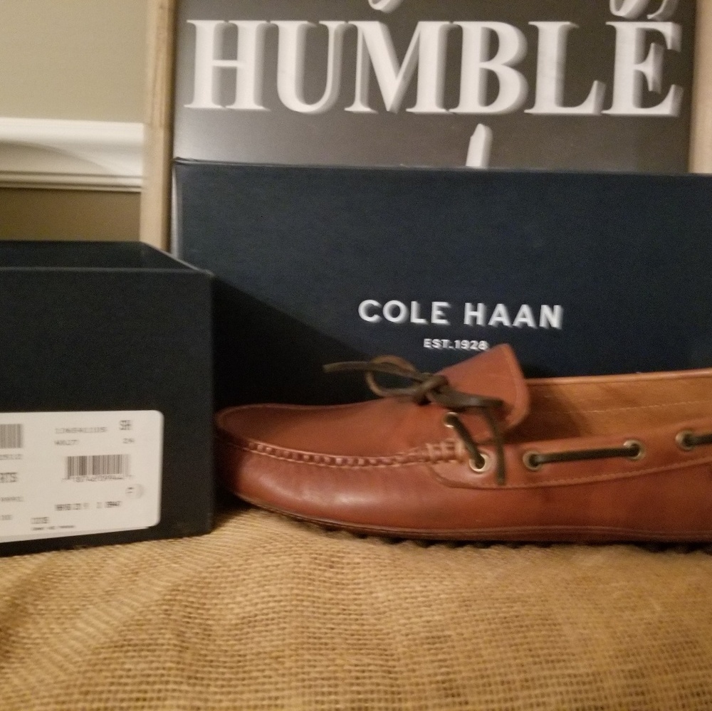 Mens Cole Haan Trail Moccasin 9M